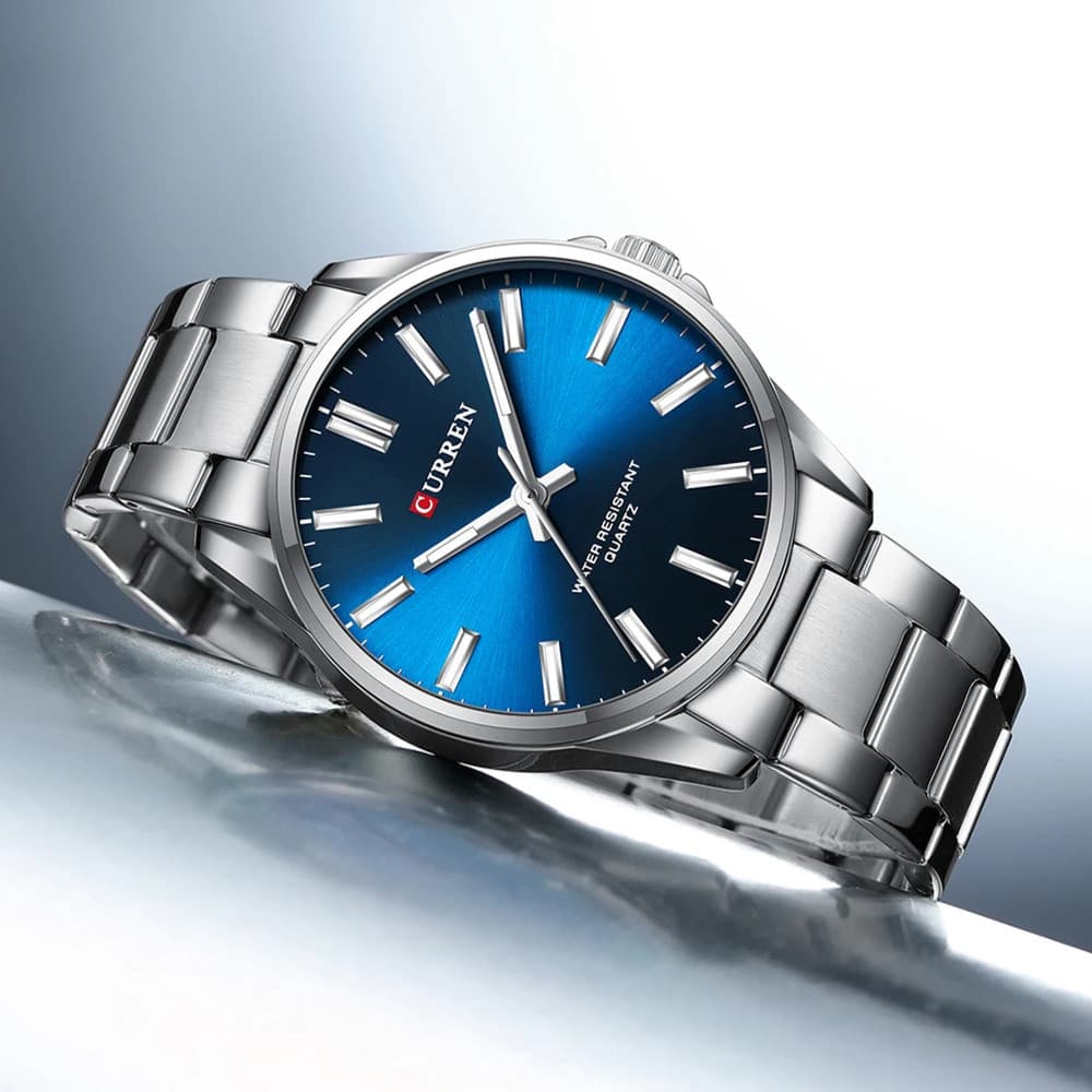 Curren 9090 Silver-Blue — фото 4