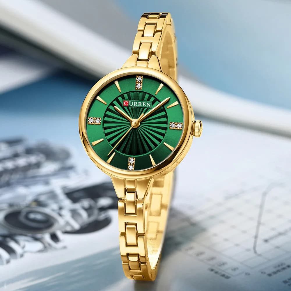 Curren 9097L Gold-Green — фото 4