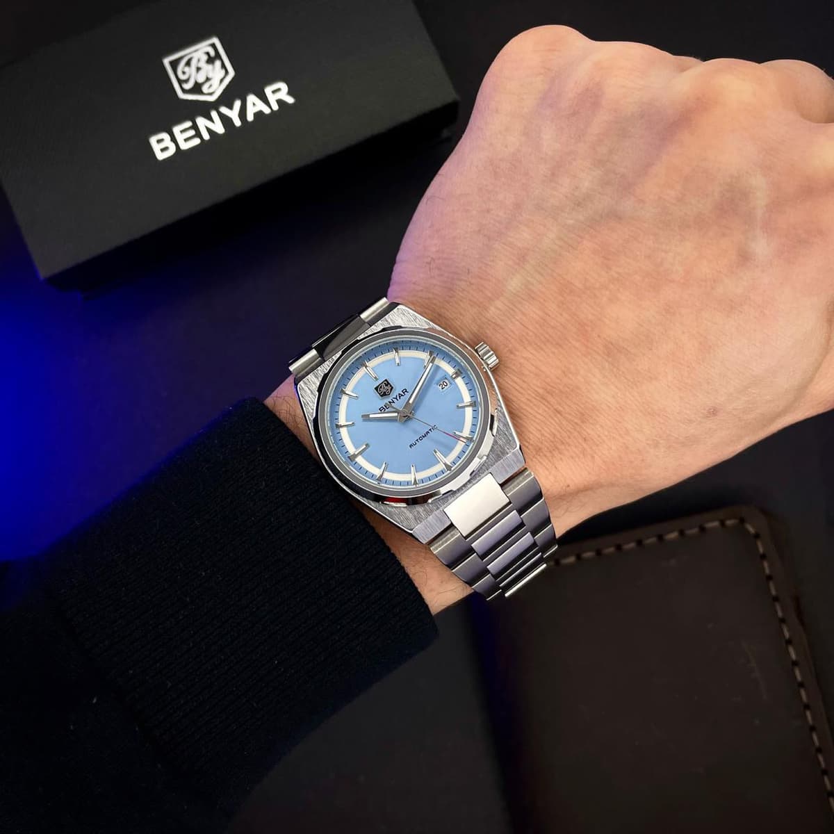 Benyar BY-5203 Silver-Ligh Blue — фото 8