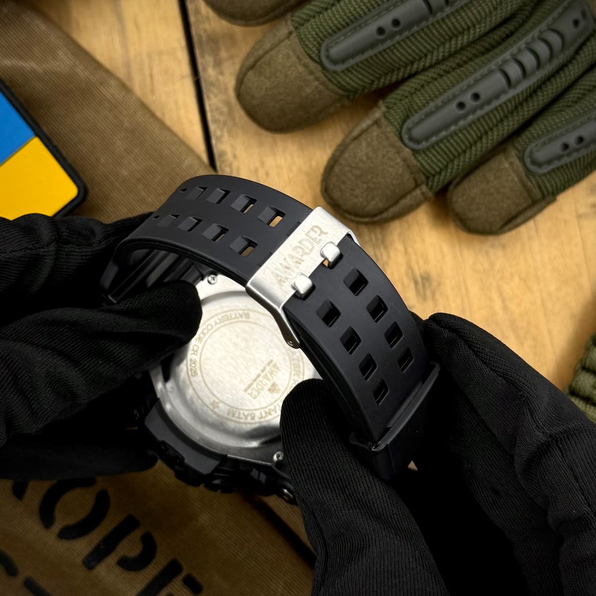 Awarder 004BKTPO Поліція Чорні + Коробка. — фото 6