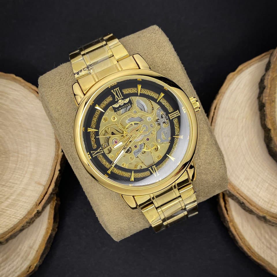 Forsining 8173 Gold-Gold Mesh — фото 3
