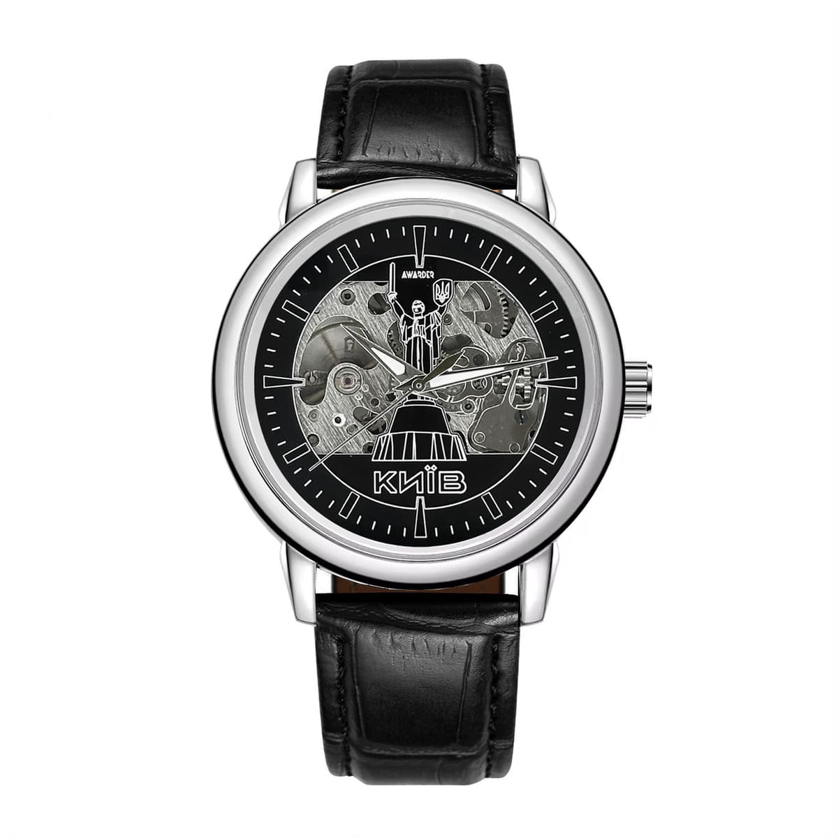 Чоловічий годинник Awarder 022 Київ II Silver-Black