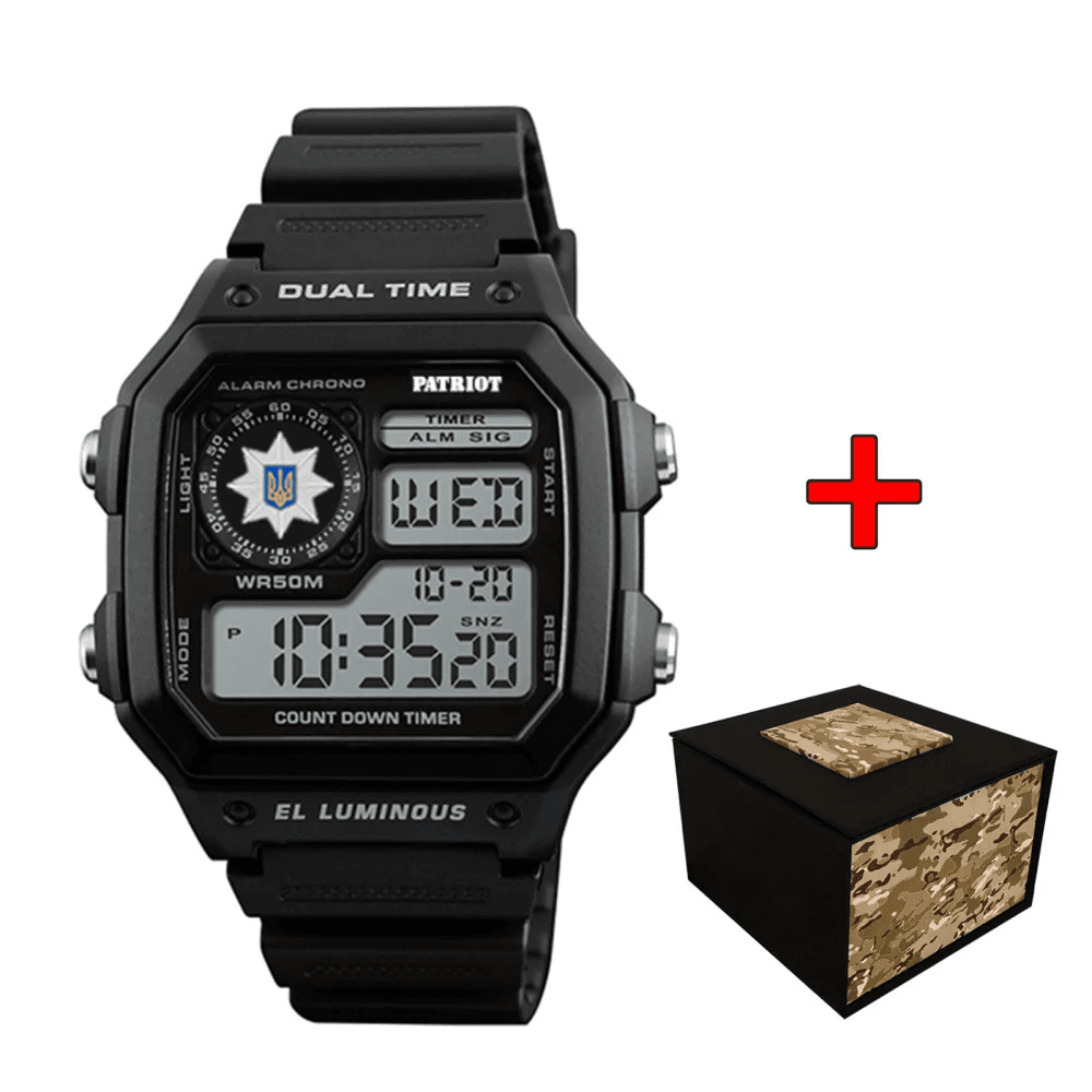Patriot 010BKPO Поліція Чорні + Коробка.