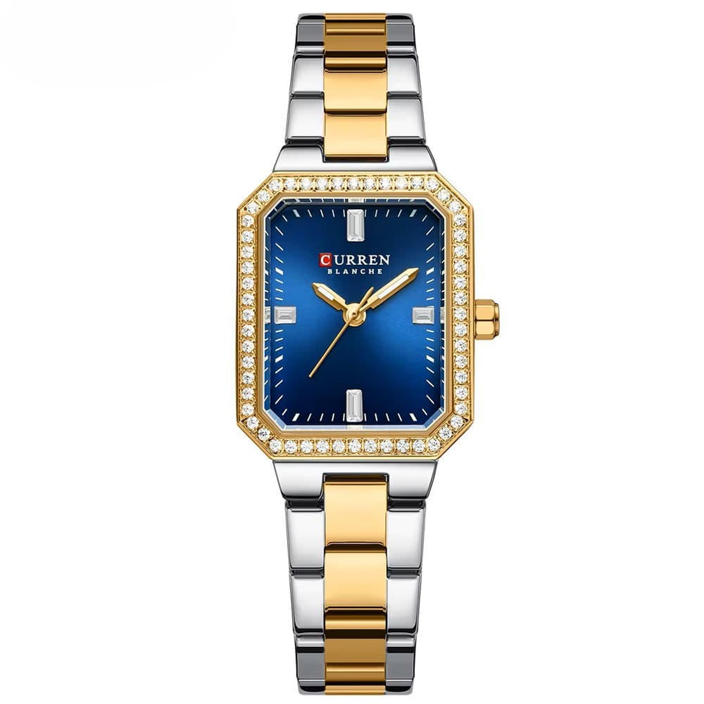 Curren 9102 Silver-Gold-Blue — фото 1