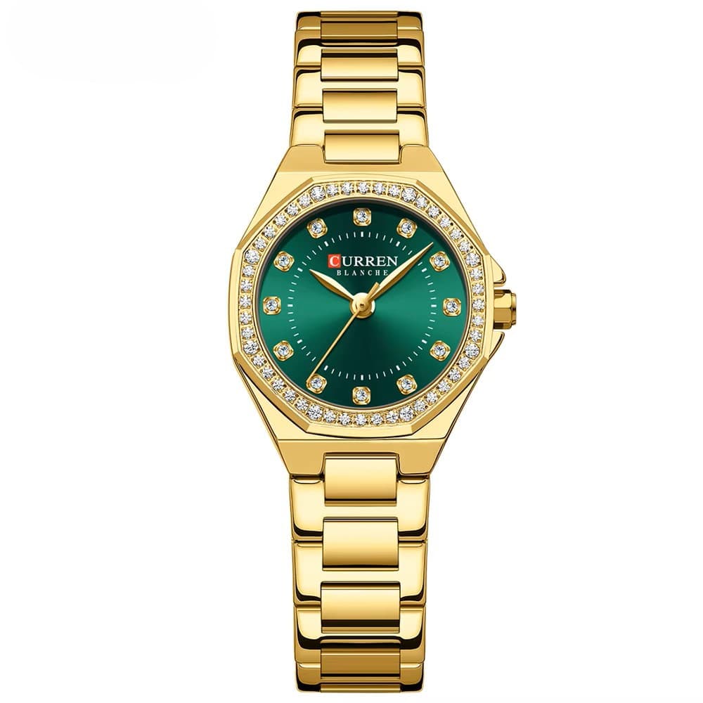Curren 9100 Gold-Green — фото 1