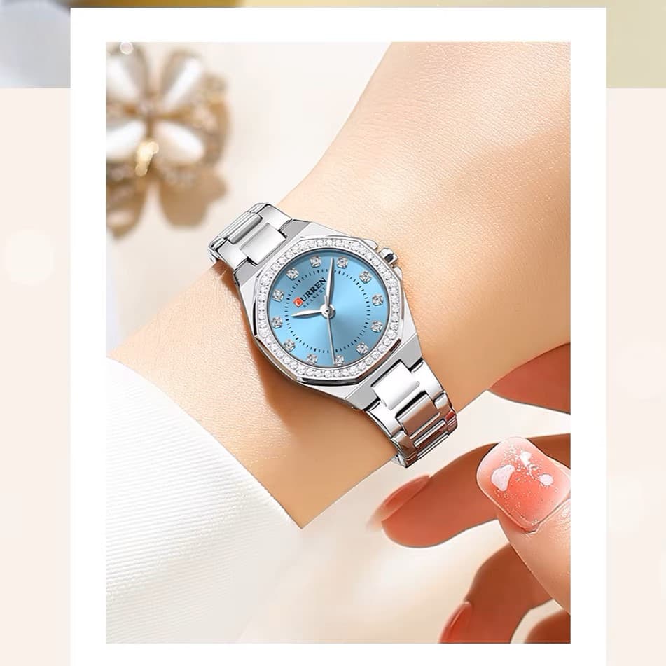 Curren 9100 Silver-Blue — фото 2