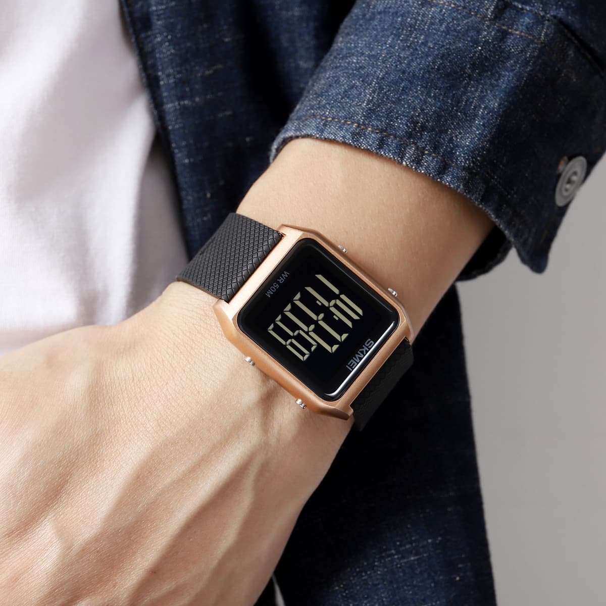 Skmei 1866RGBK Rose Gold-Black SALE — фото 3
