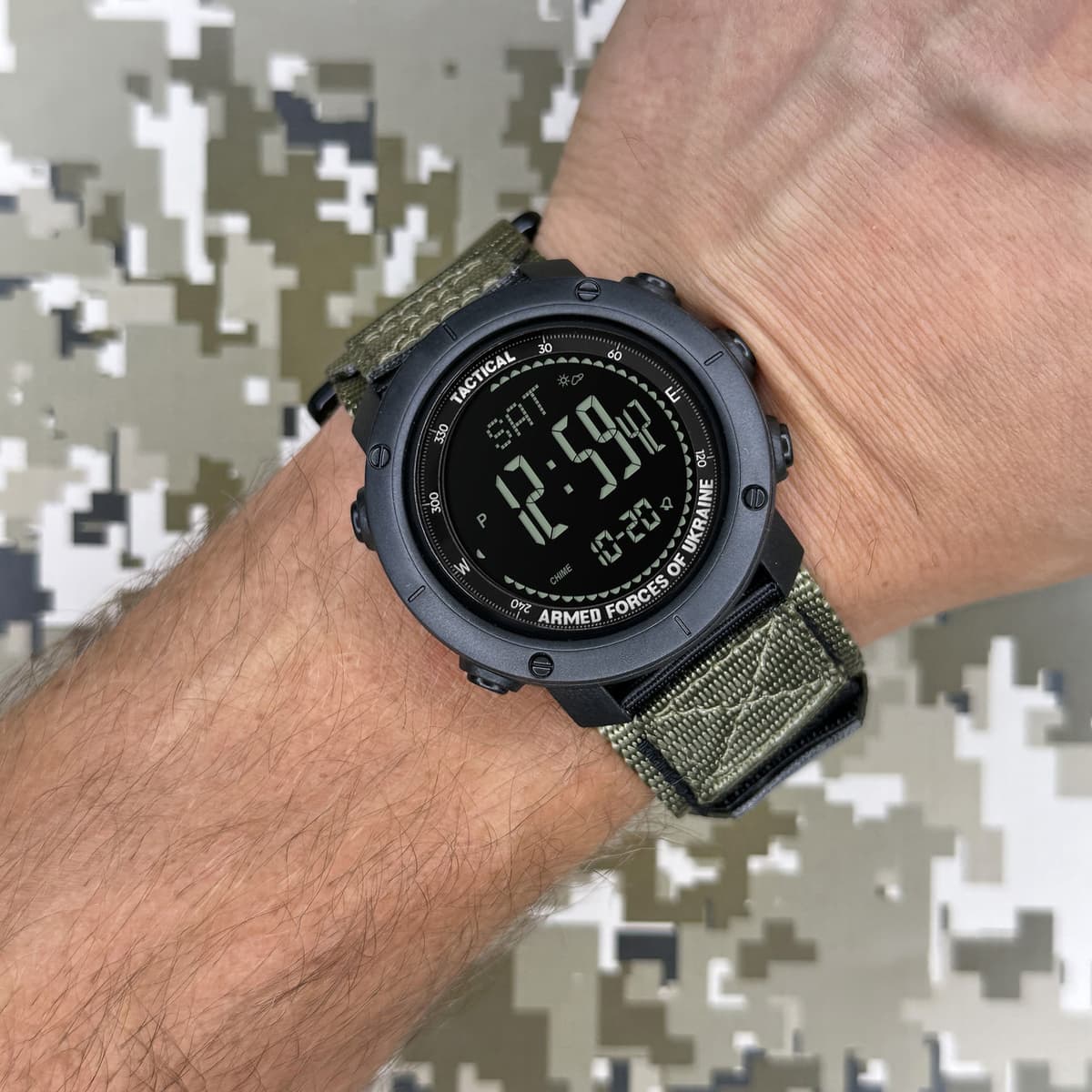 Awarder 036 Nylon Pro Black-Army Green — фото 3