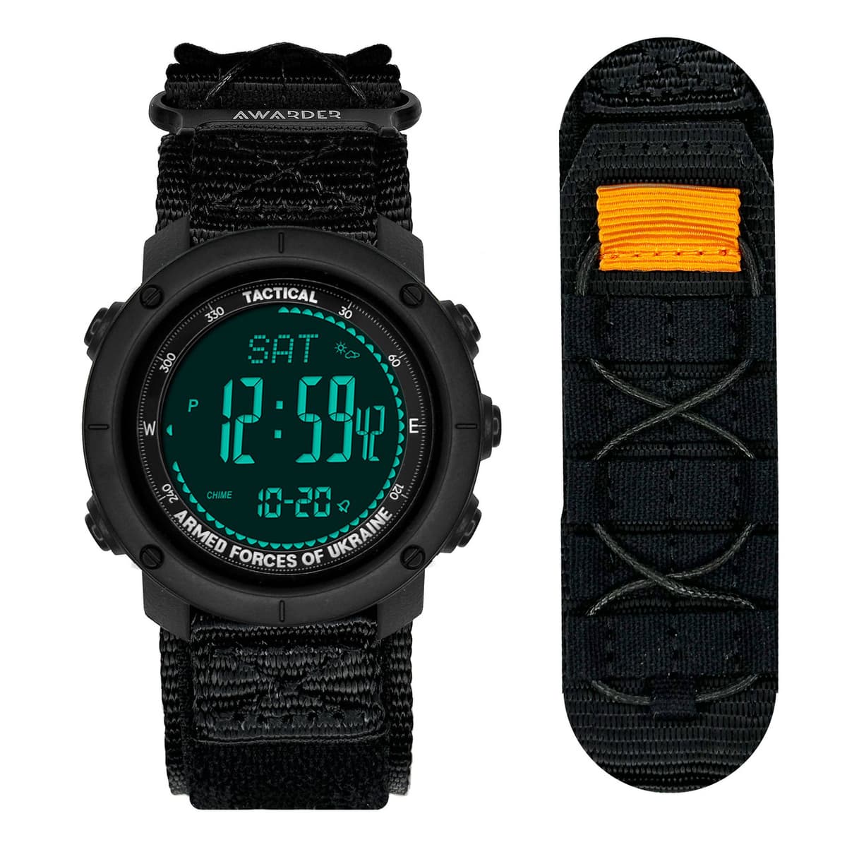 Awarder 036 Nylon Tactic All Black — фото 1