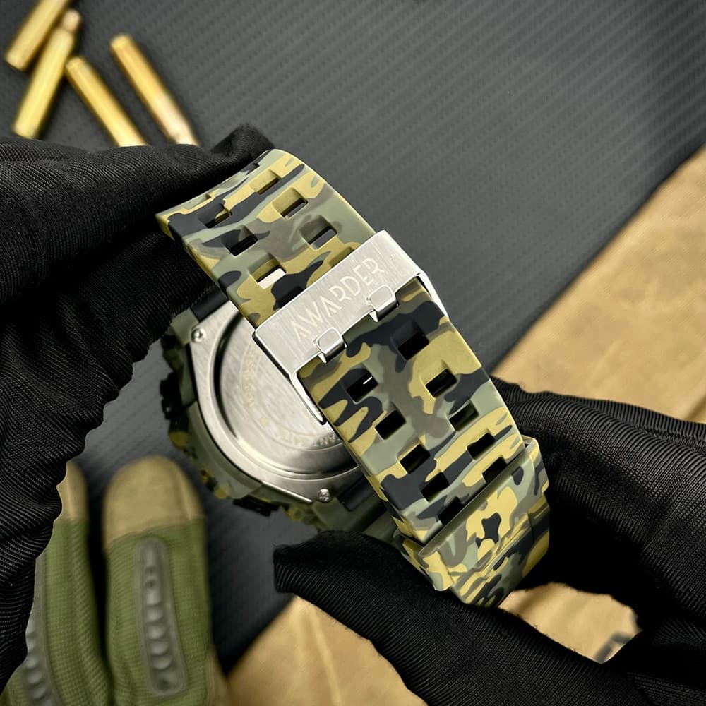 Awarder 001 Тризуб срібло  Camo Green — фото 7