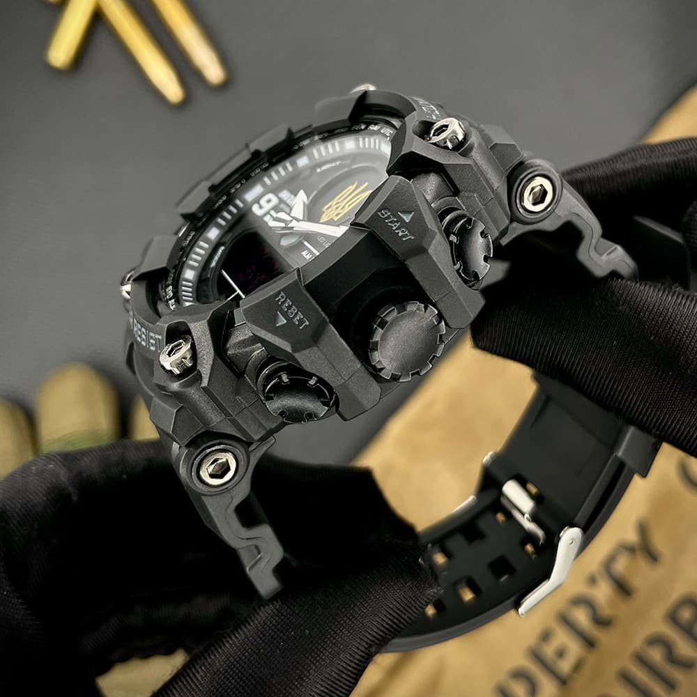 Awarder 001 Тризуб золото All Black — фото 9