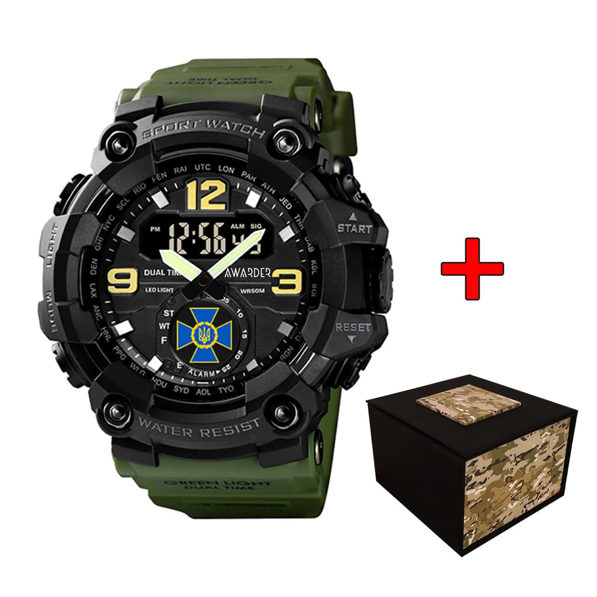 Awarder 004 СБУ Army Green-Black — фото 1