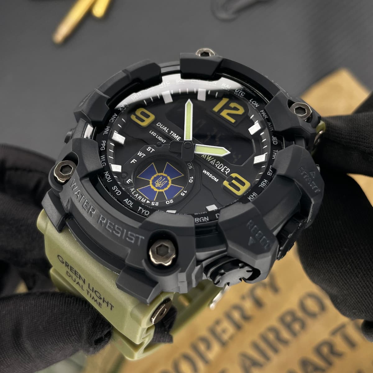 Awarder 004 СБУ Army Green-Black — фото 6