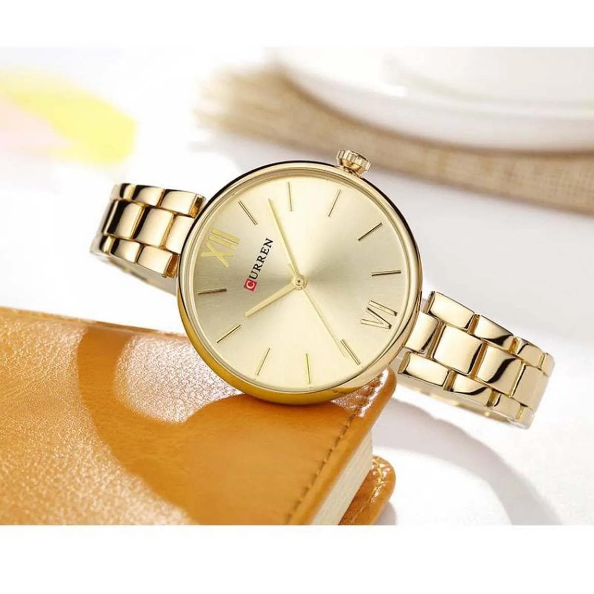Curren 9017 Gold-Gold — фото 3