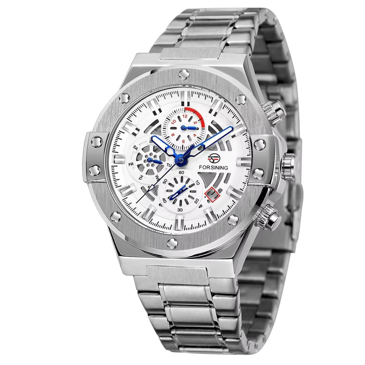 Forsining 6914 Silver-White Steel