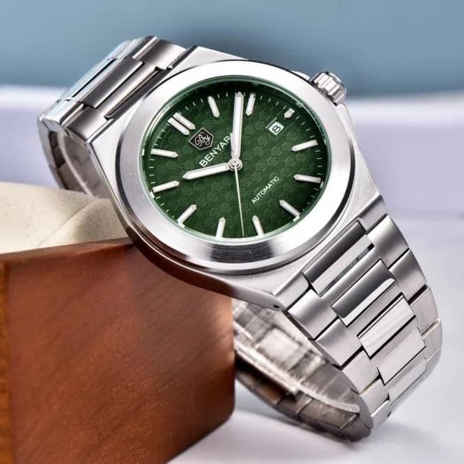 Benyar BY-5219 Silver-Green — фото 2