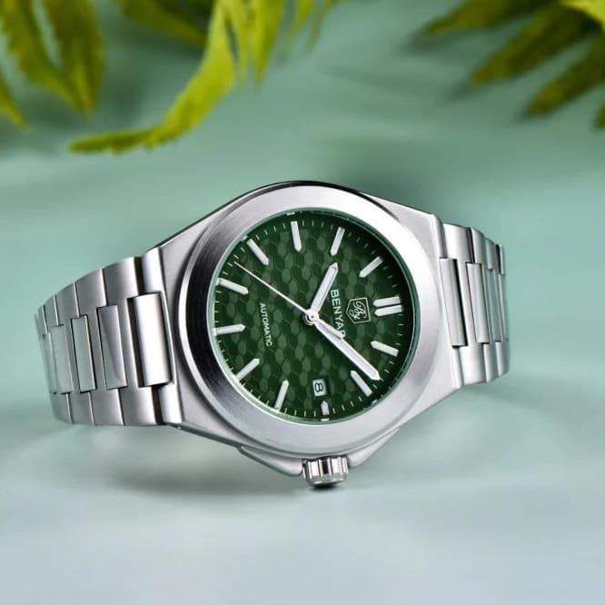 Benyar BY-5219 Silver-Green — фото 4