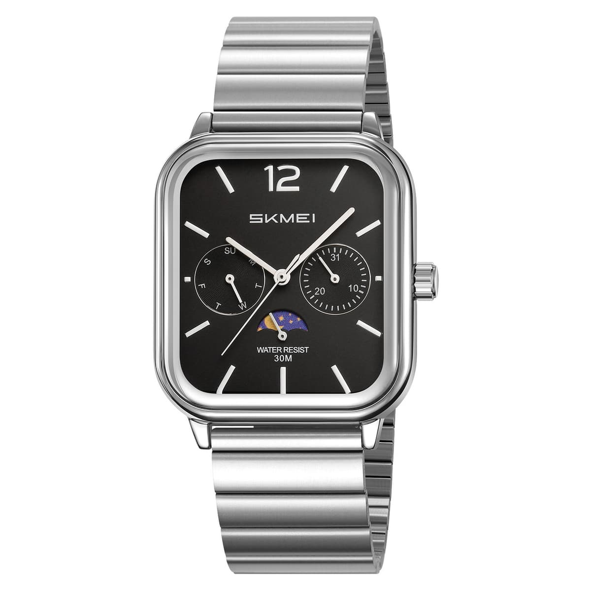 Skmei 2509SIBK Silver-Black