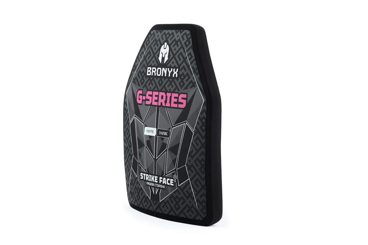 Бронеплити BRONYX G-Series (передня та задня)3 клас захисту ДСТУ НВМПЕ Shooter's Cut (M/25*30) — фото 6