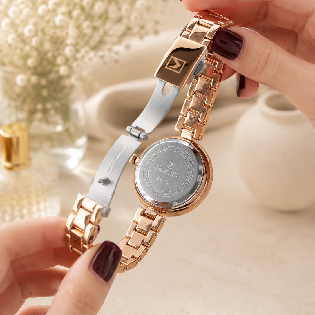 Curren 9017 Rose Gold-Blue — фото 2