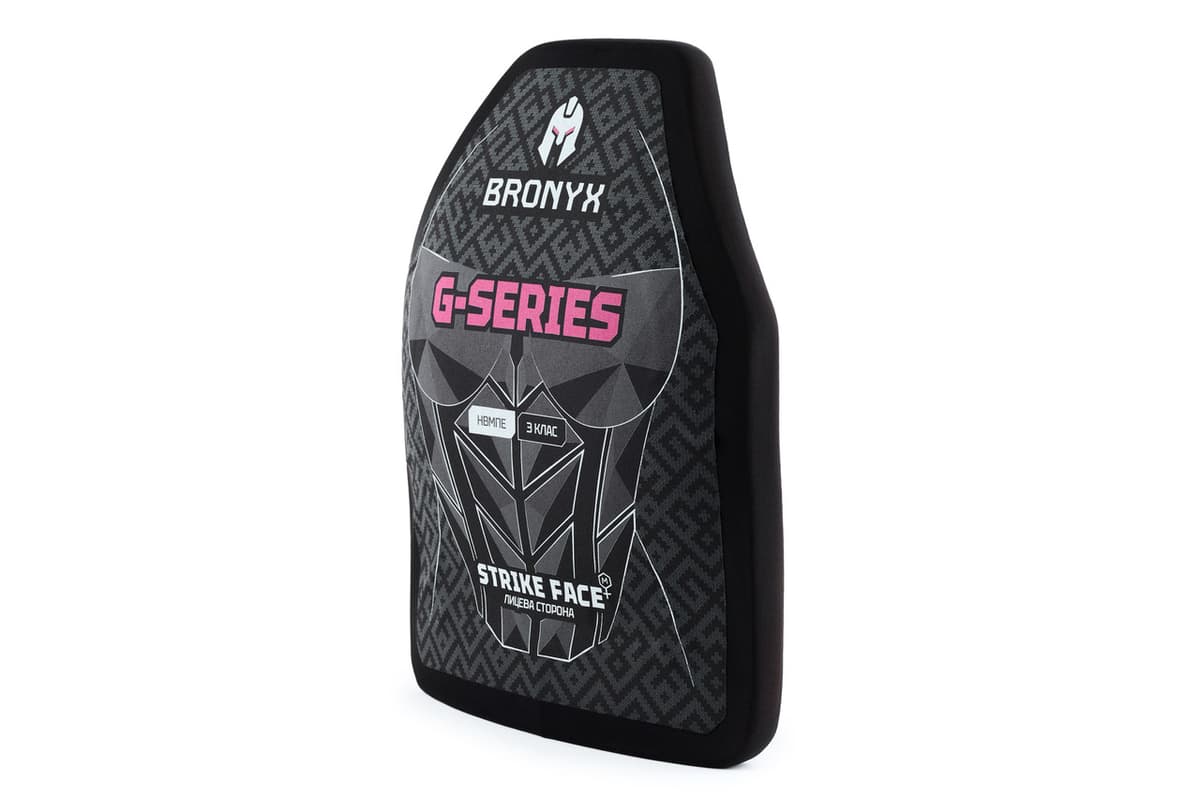 Бронеплити BRONYX G-Series (передня та задня)3 клас захисту ДСТУ НВМПЕ Shooter's Cut (M/25*30) — фото 2